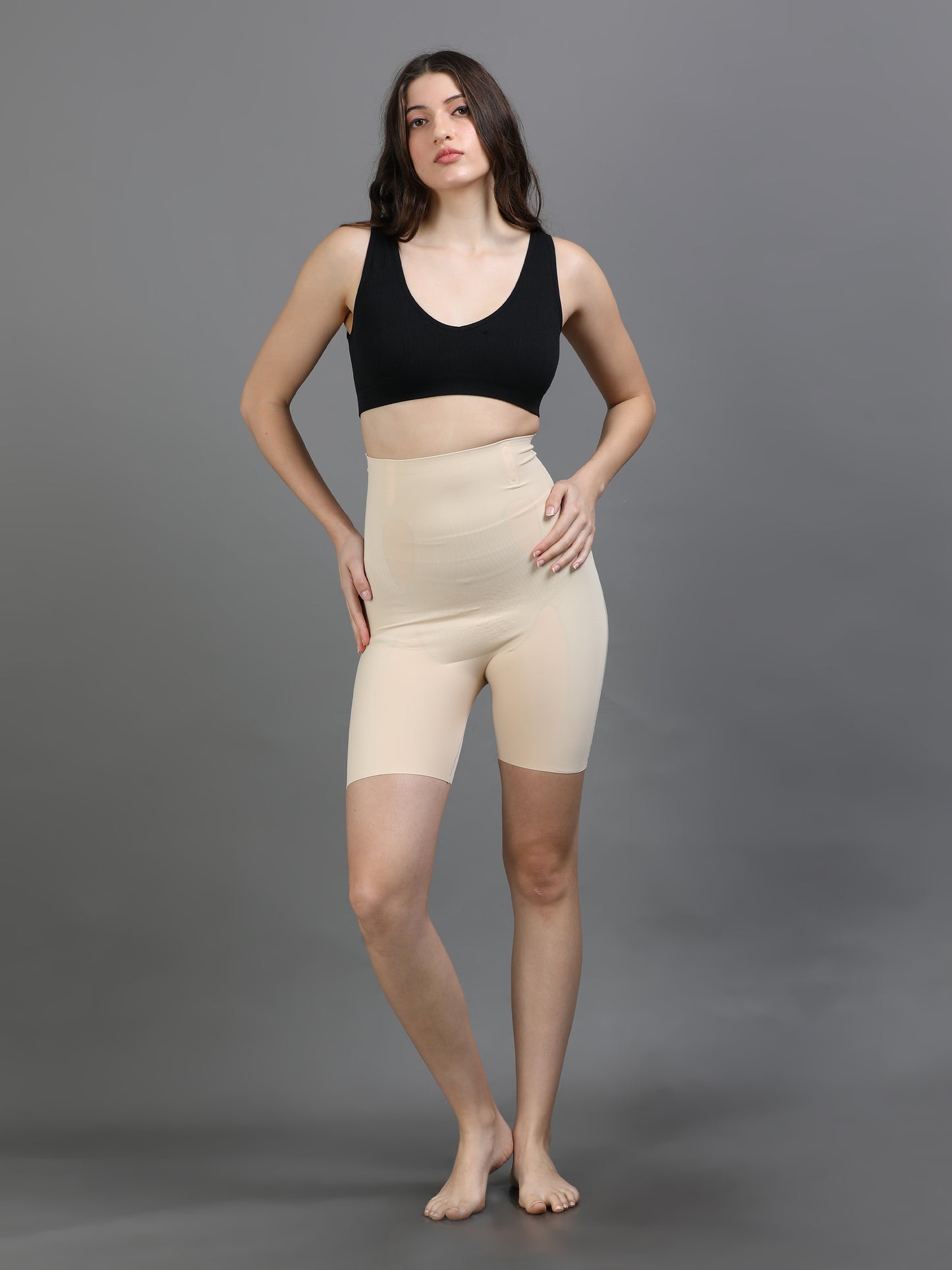 Polyamide Skin High-Waist Body Shapewear ECS855 – Tummy & Thigh Control