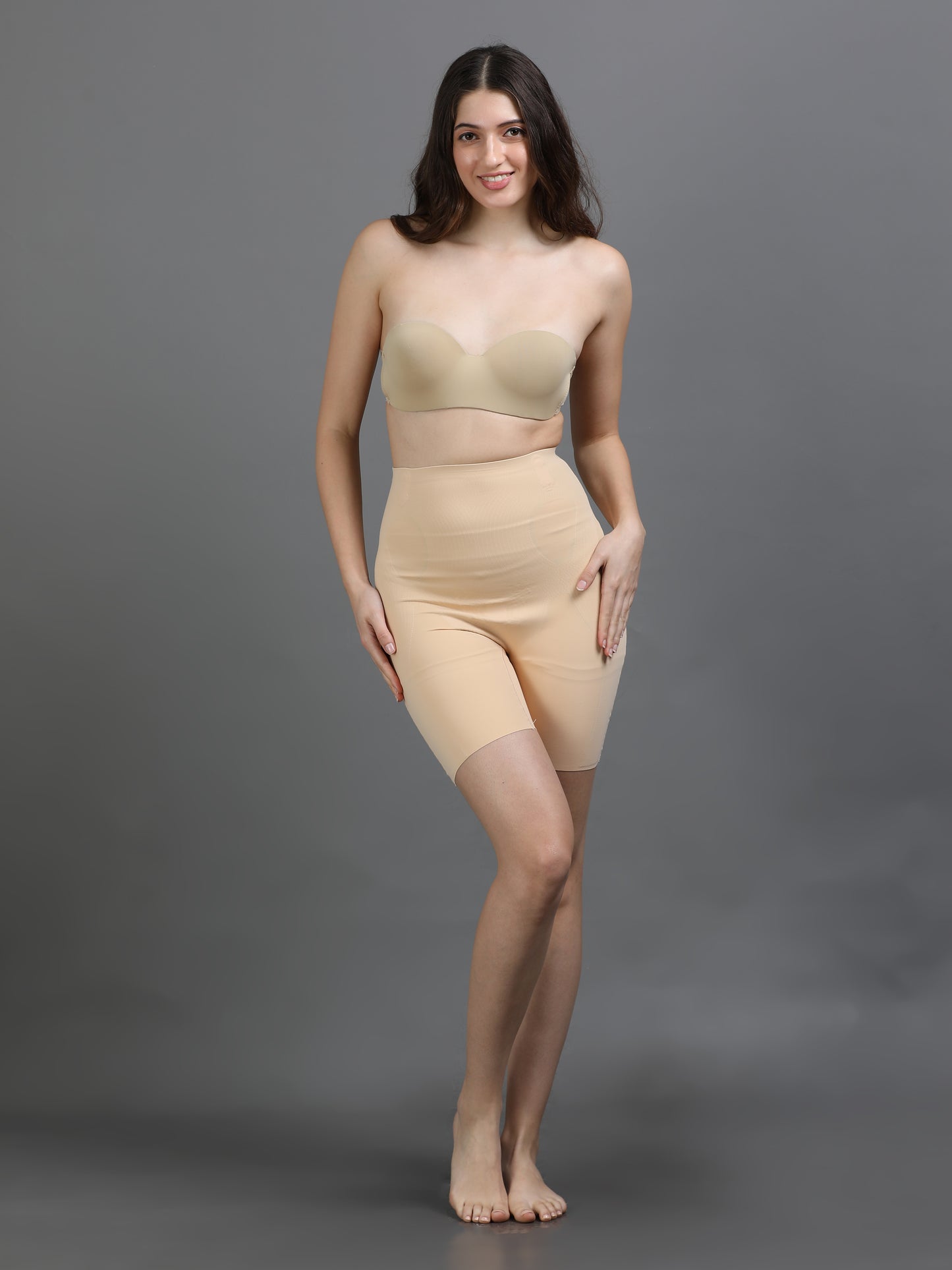Polyamide Skin Body Shapewear ECS701 – High Waist Thigh Slimmer
