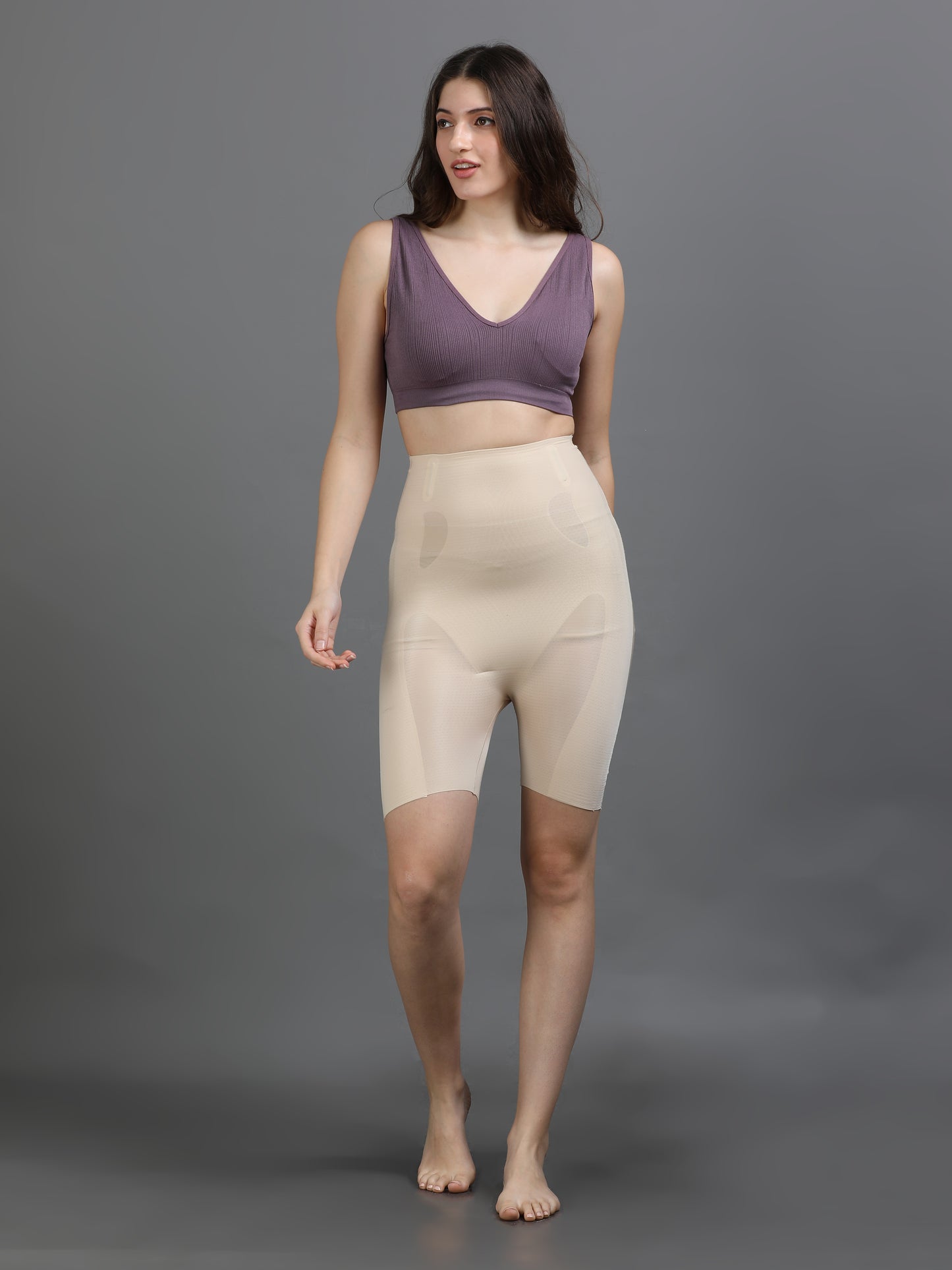 Polyamide Skin Body Shapewear ECS021 – High Waist Firm Control Shaper