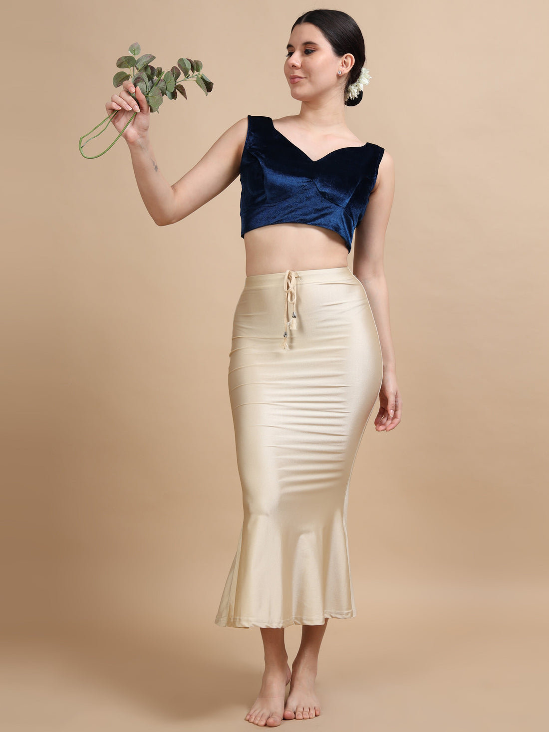Ecstasy saree shapewear in shimmer and mermaid styles for women in multiple colours