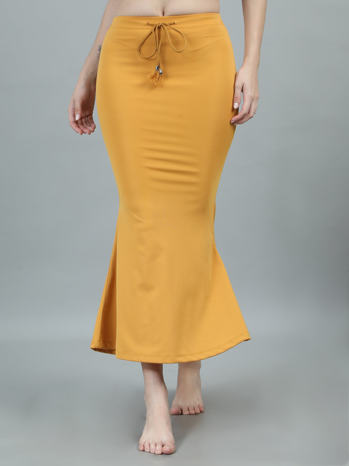 Mermaid saree shapewear for a fishtail drape, fitted and flared — Ecstasy