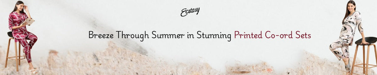 Breeze Through Summer in Stunning Printed Co-ord Sets