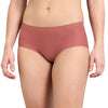 Ecstasy ECP81 Women's Brown Seamless Polyamide Hipster Panty