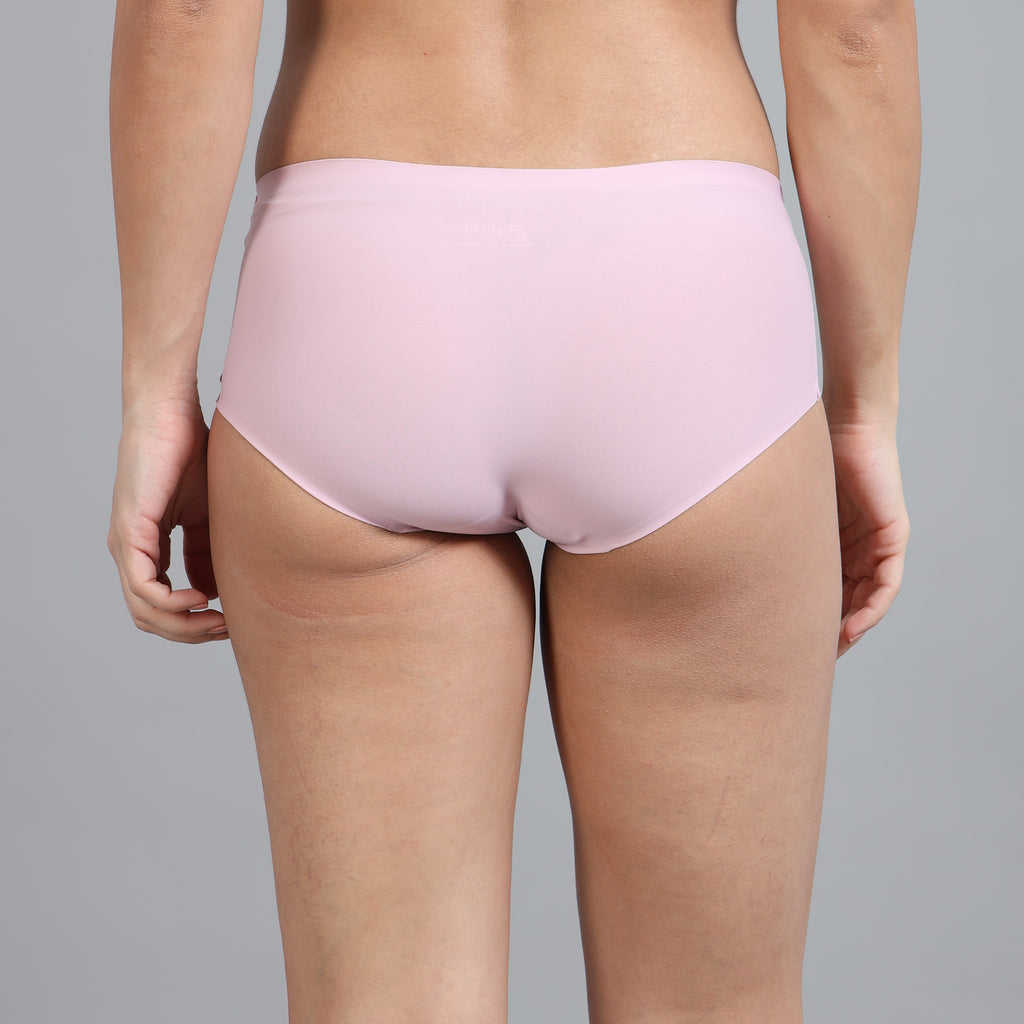 Ecstasy ECP81 Women's Mauve Seamless Polyamide Hipster Panty