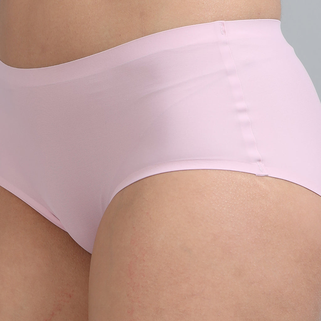 Ecstasy ECP81 Women's Mauve Seamless Polyamide Hipster Panty