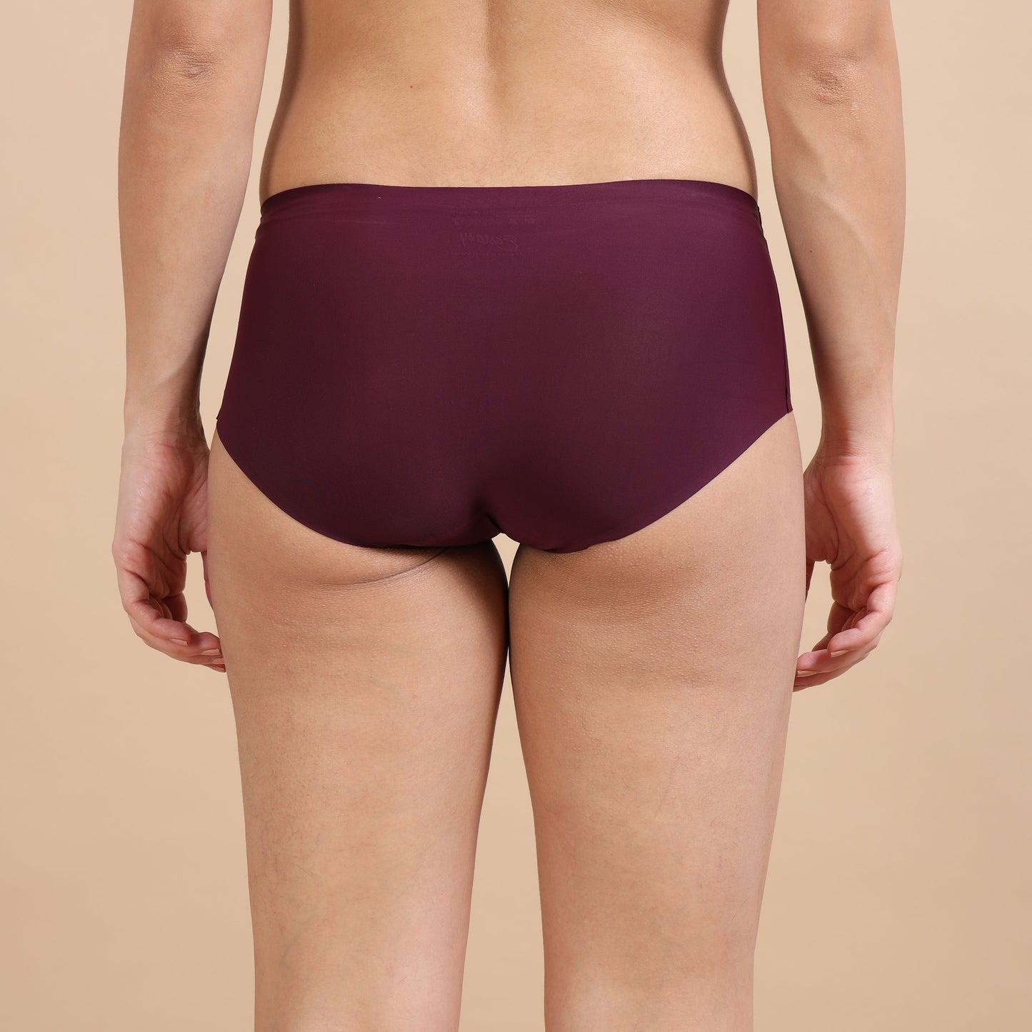 Ecstasy ECP81 Women's Wine Seamless Polyamide Hipster Panty