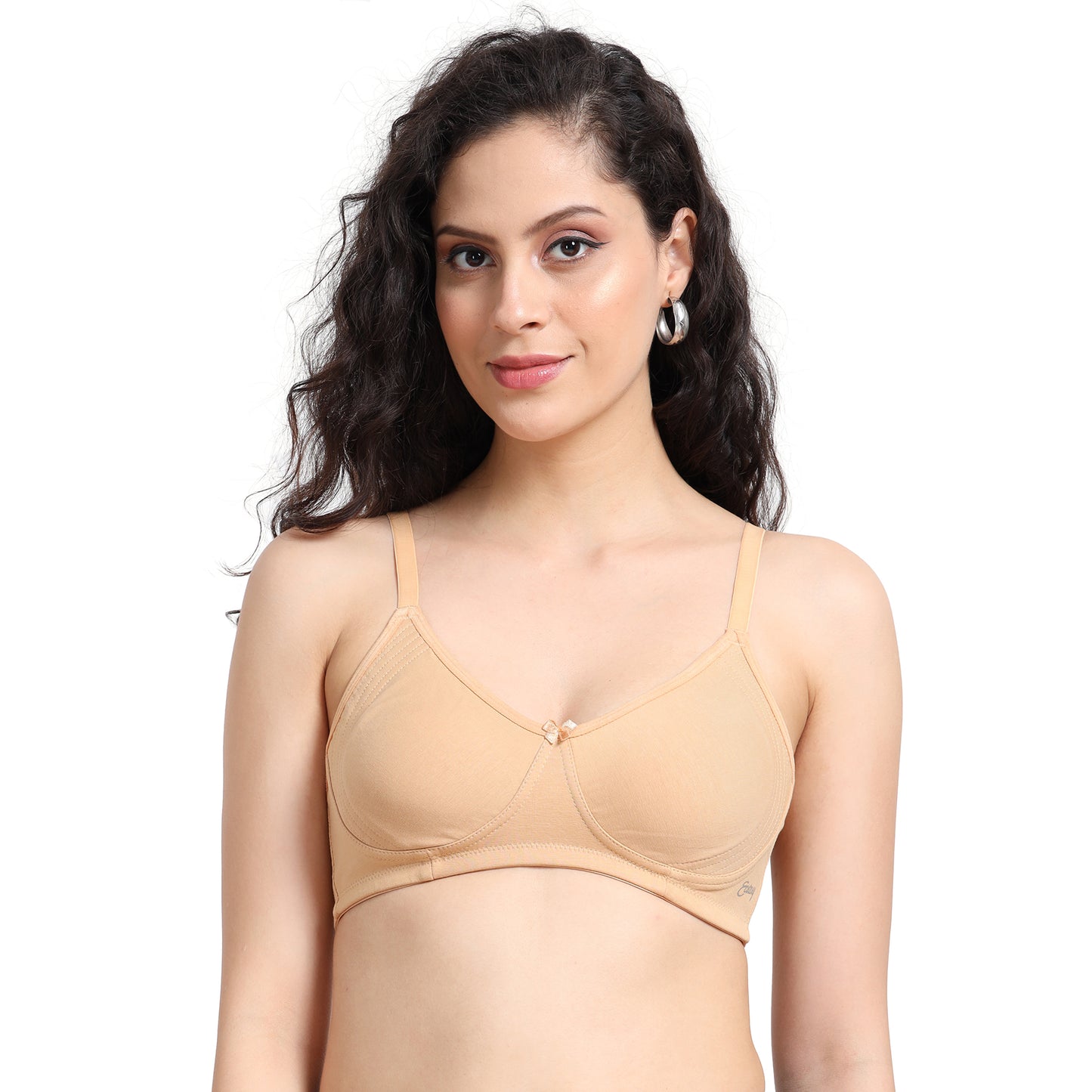 Ecstasy ECB003 Skin Cotton Bra – Side Support & Seamless Everyday Ease