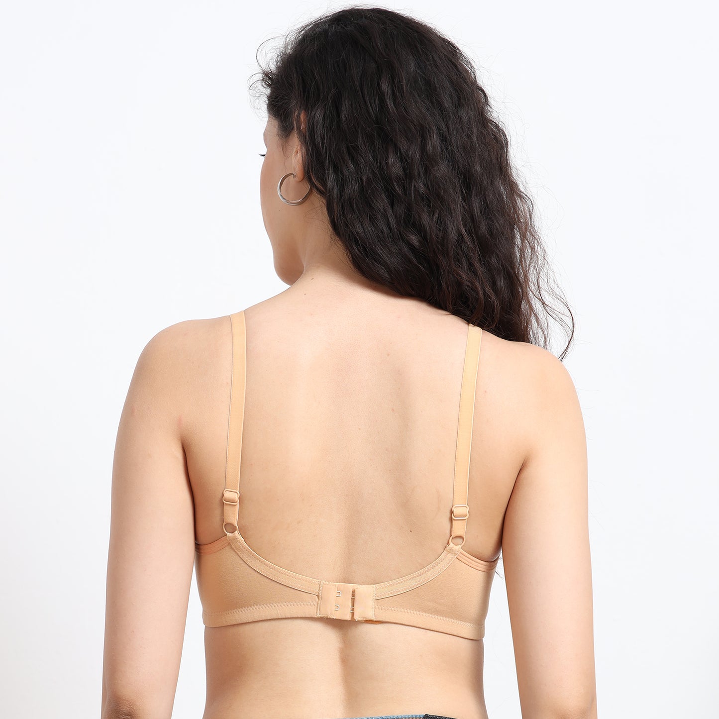 Ecstasy ECB003 Skin Cotton Bra – Side Support & Seamless Everyday Ease