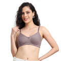 Ecstasy ECB003 Umber Cotton Bra – Side Support & Everyday Natural Comfort