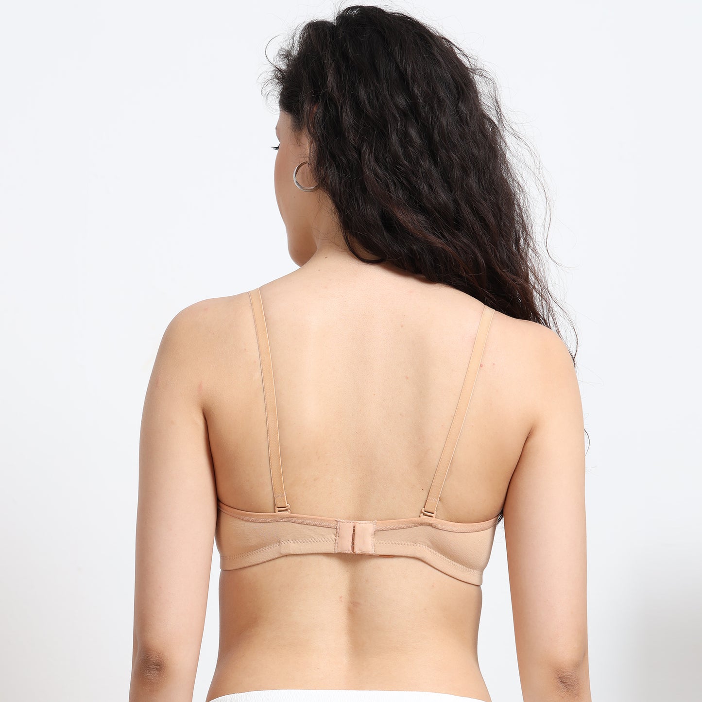 Ecstasy ECB100 Skin Cotton Padded Bra – Multiway Comfort with Invisible Fit