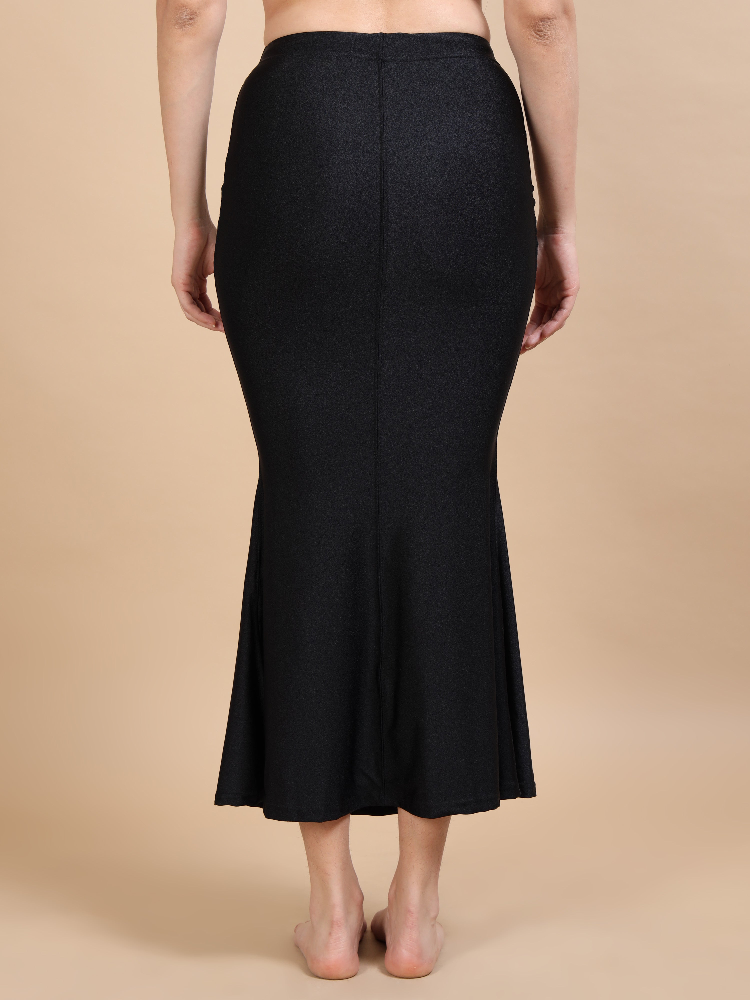 ECSS13-BLACK SHIMMER SAREE SHAPEWEAR