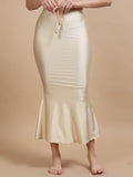 ECSS13-CREAM SHIMMER SAREE SHAPEWEAR