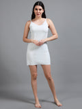 ECE03-White Camisole Dress