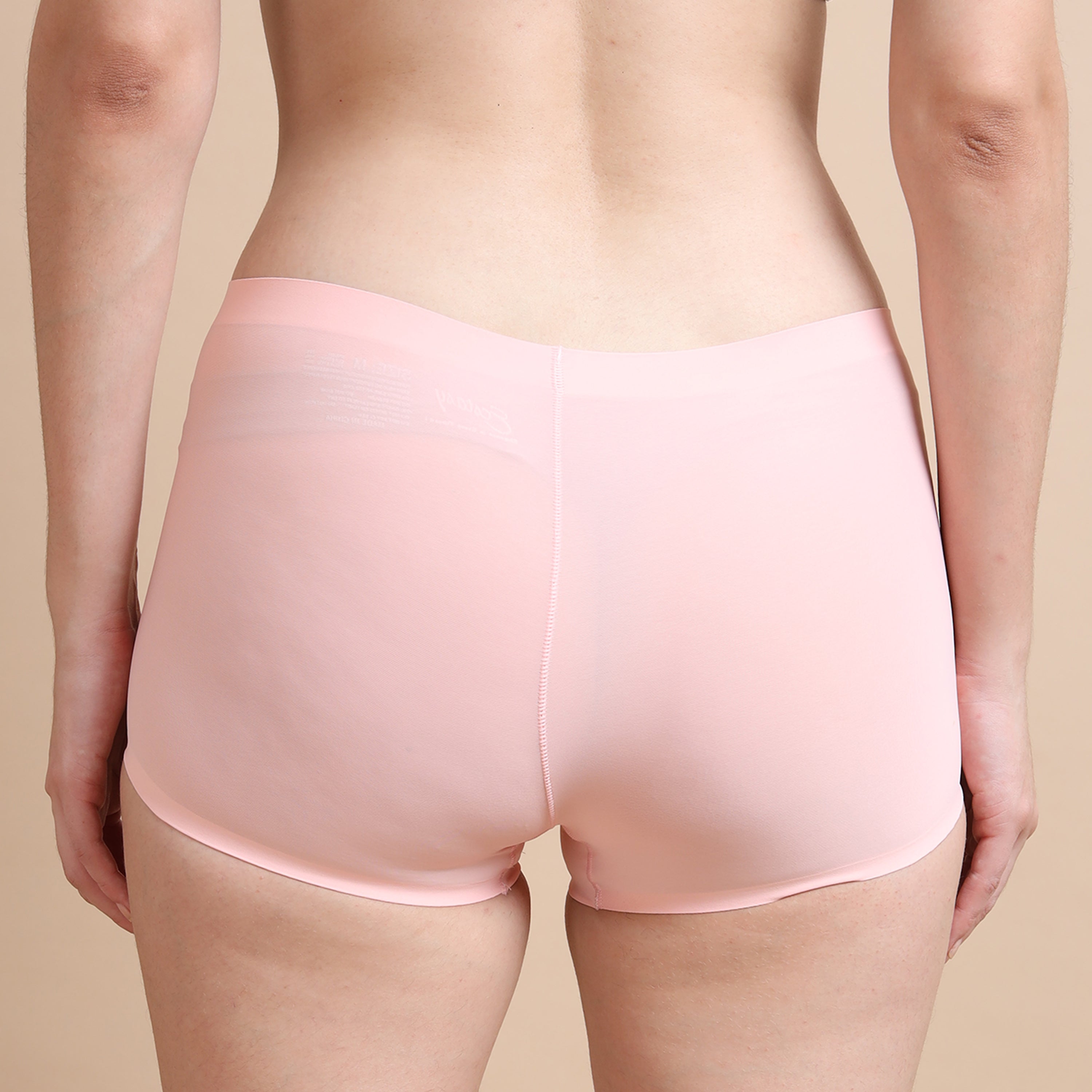 Women's Boyleg Seamless Peach Color Panties 