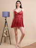 Maroon Baby Doll