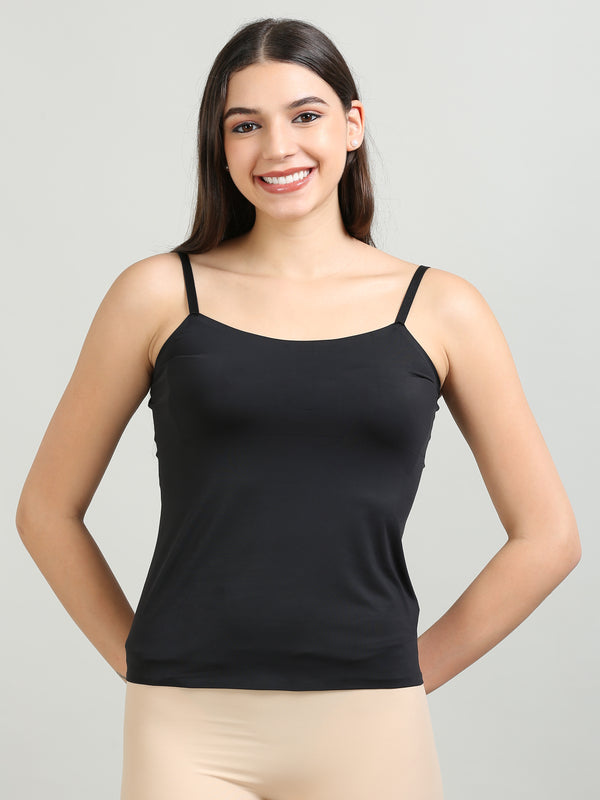 ECE02-Adjustable Camisole - Black