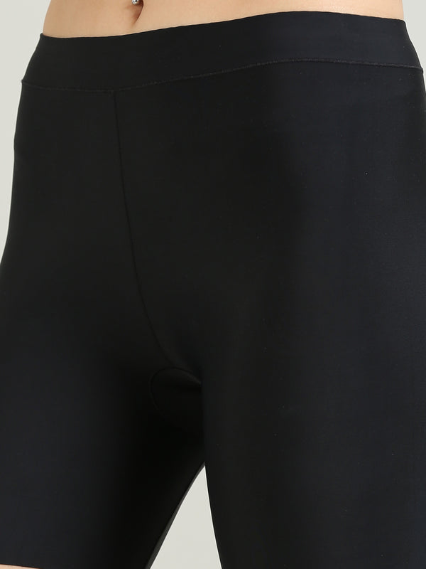 Seamless Cycling Shorts - Black