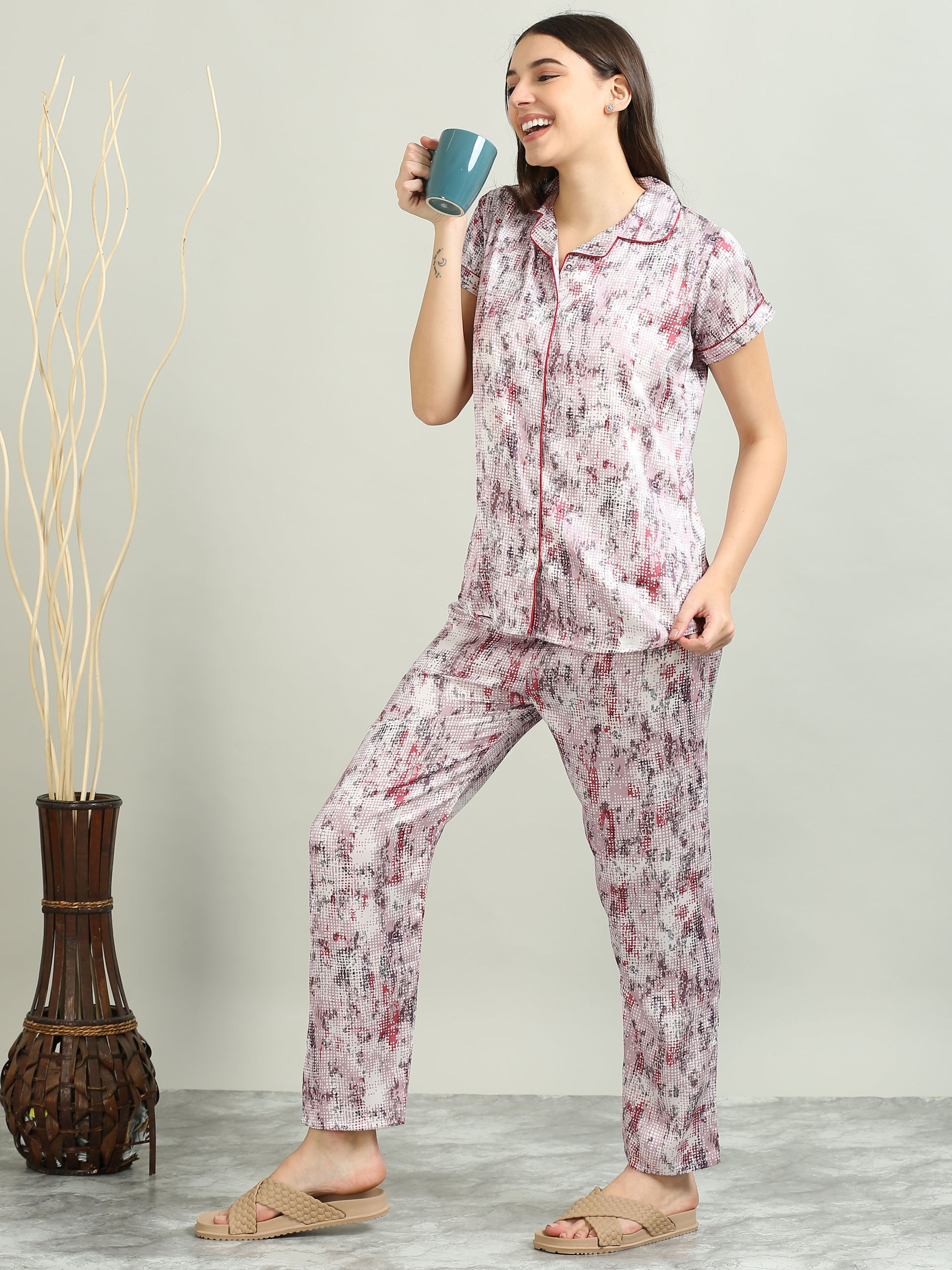 pajamas sets womens camper pajamas