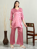 1001A-Satin Co -Ords - Light Pink