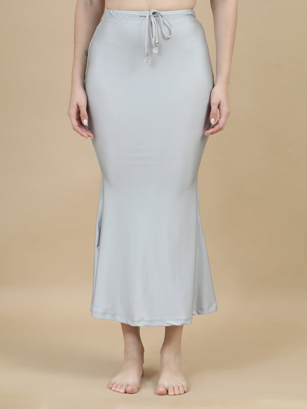 ECSS13-LIGHT SILVER SHIMMER SAREE SHAPEWEAR