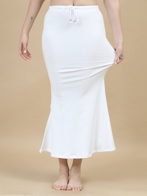 CREAMY WHITE MERMAID SAREE SHAPEWEAR