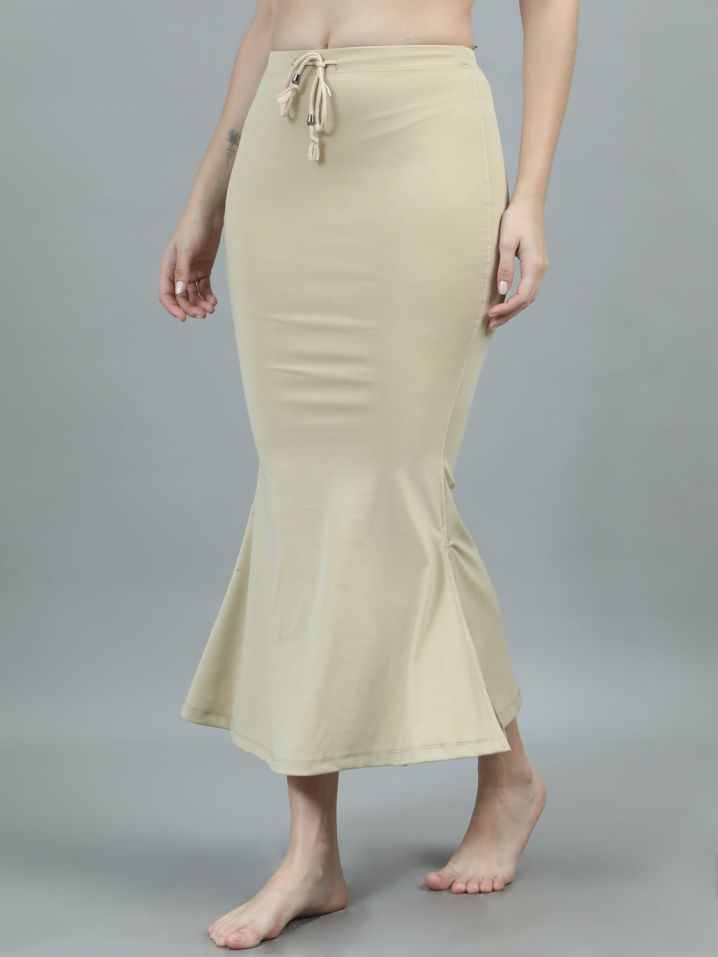 Skin Light Mermaid Body Shaper for Saree for Women
