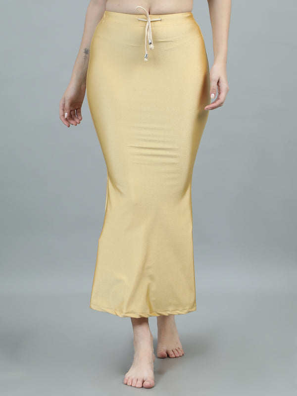 ECSS13-GOLD SHIMMER SAREE SHAPEWEAR