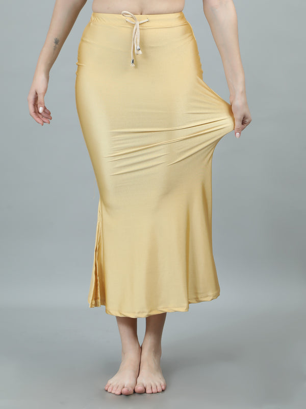 ECSS13-GOLD SHIMMER SAREE SHAPEWEAR