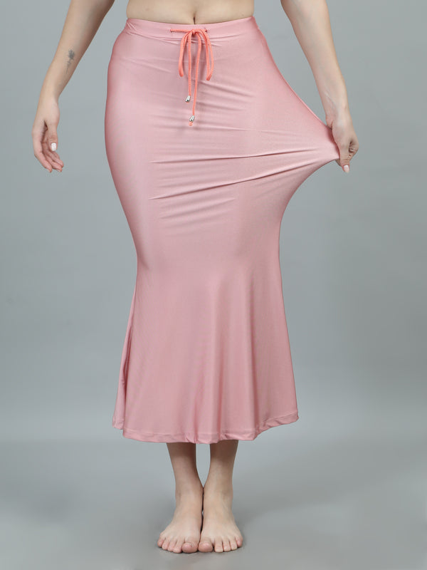 ECSS13-PEACH SHIMMER SAREE SHAPEWEAR