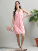 Pink Satin Babydoll