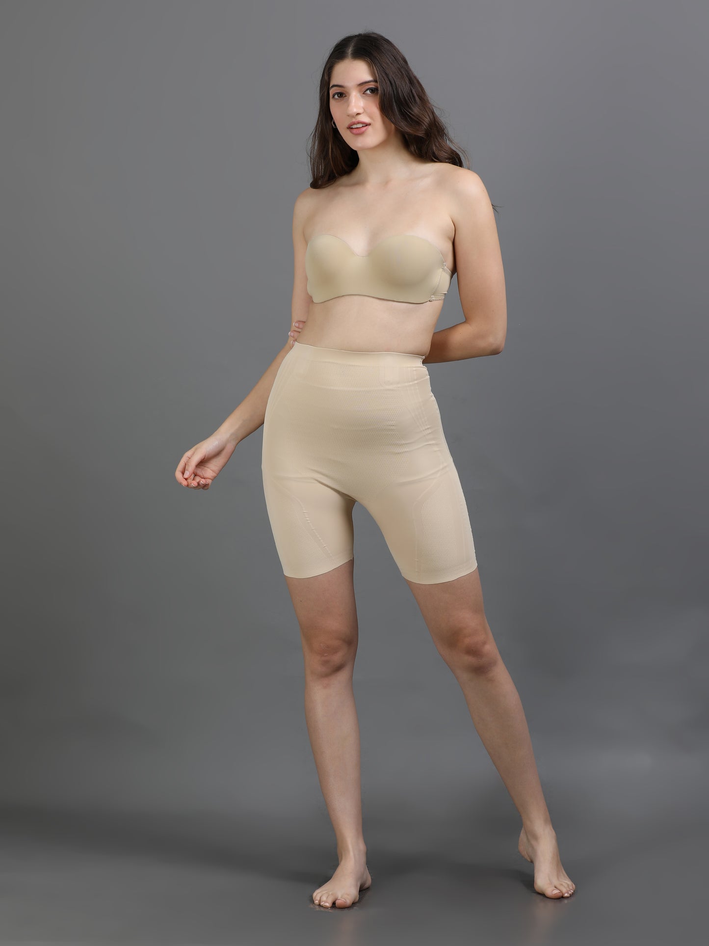 Polyamide Skin Body Shapewear ECS601 – High Waist Thigh Slimmer