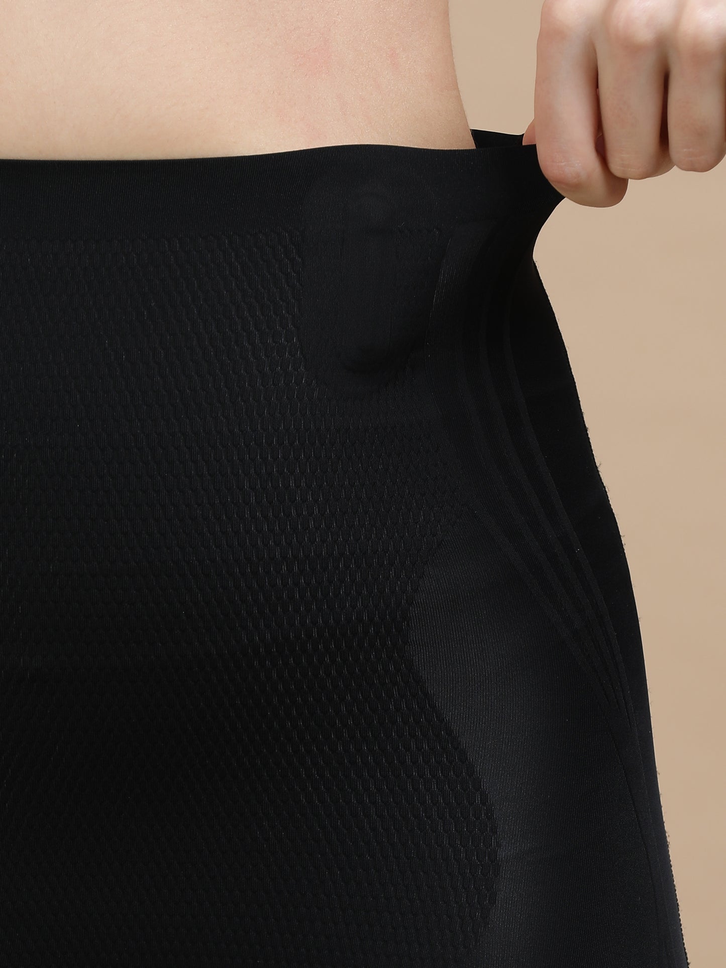 Polyamide Black Body Shapewear ECS601 – High Waist Thigh Slimmer