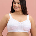 Shape & Support White Lace Bra for Women