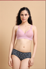 Ecstasy ECB101 Rose Cotton Bra – Lightly Padded, Non-Wired & Seamless Everyday Comfort