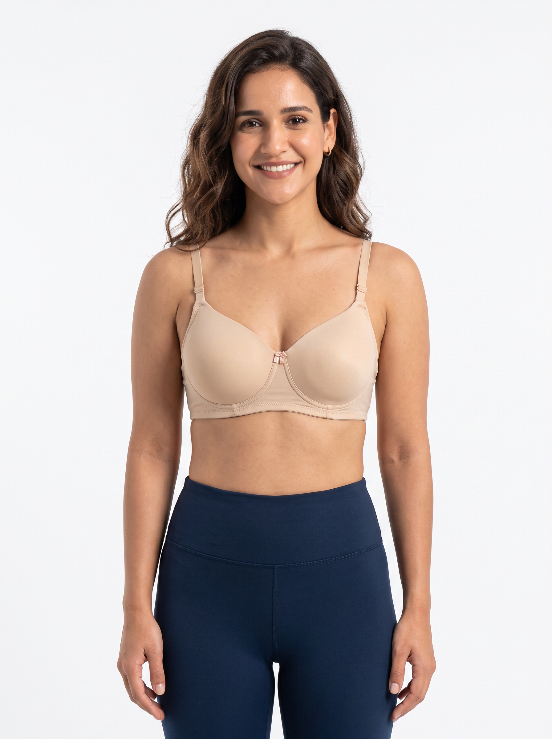 Polyamide Seamless Bra - Skin - ECB102