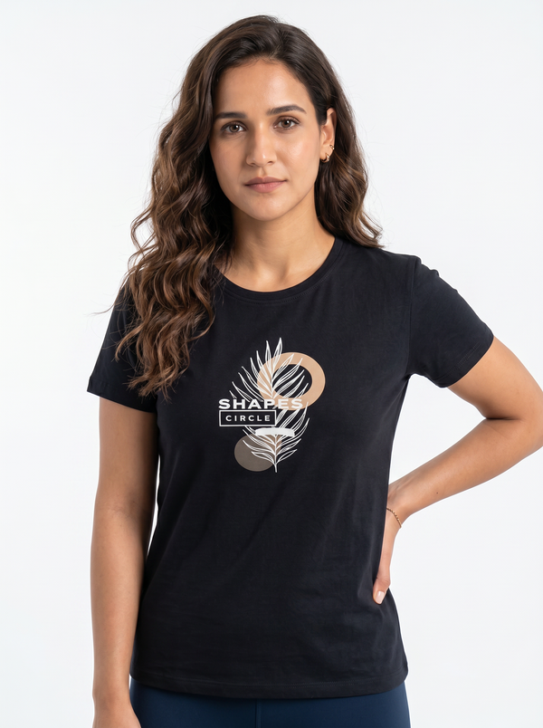 Cotton Top with Pyjama Night Suit - Black - SS3060A